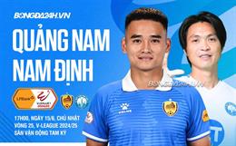 Đánh bại Quảng Nam, Nam Định chính thức vô địch LPBank V.League 1-2024/25