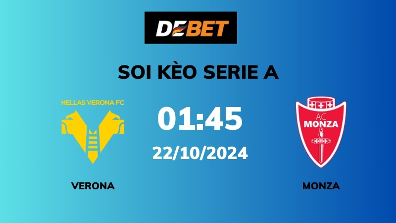 Thông tin trận đấu Verona vs Monza